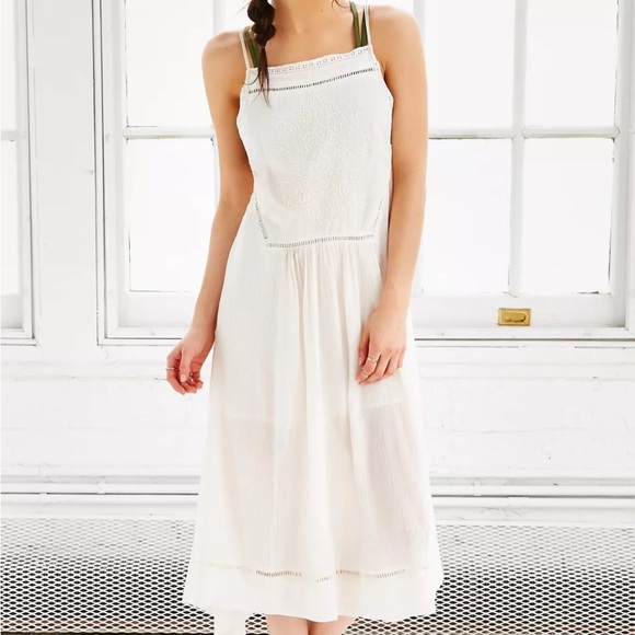 white sweater maxi dress Rebecca Taylor